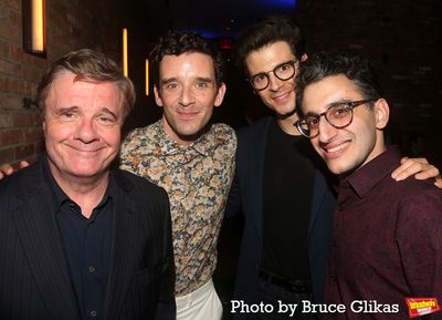 Nathan Lane, Michael Urie, Miles G. Jackson, Ryan J. Haddad Photo