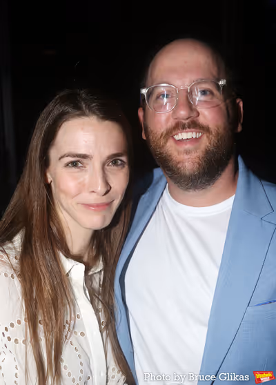 Bee Shaffer Carrozzini and Producer Greg Nobile  Photo