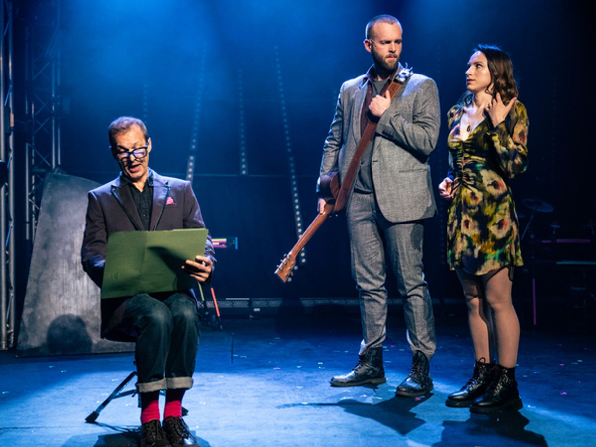 Toby Bradford, Tomas Wolstenholme and Sarah Moss at 