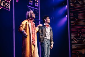 Roger Bart and Casey Likes @ BroadwayWorld Roger Bart and Casey Likes Photo