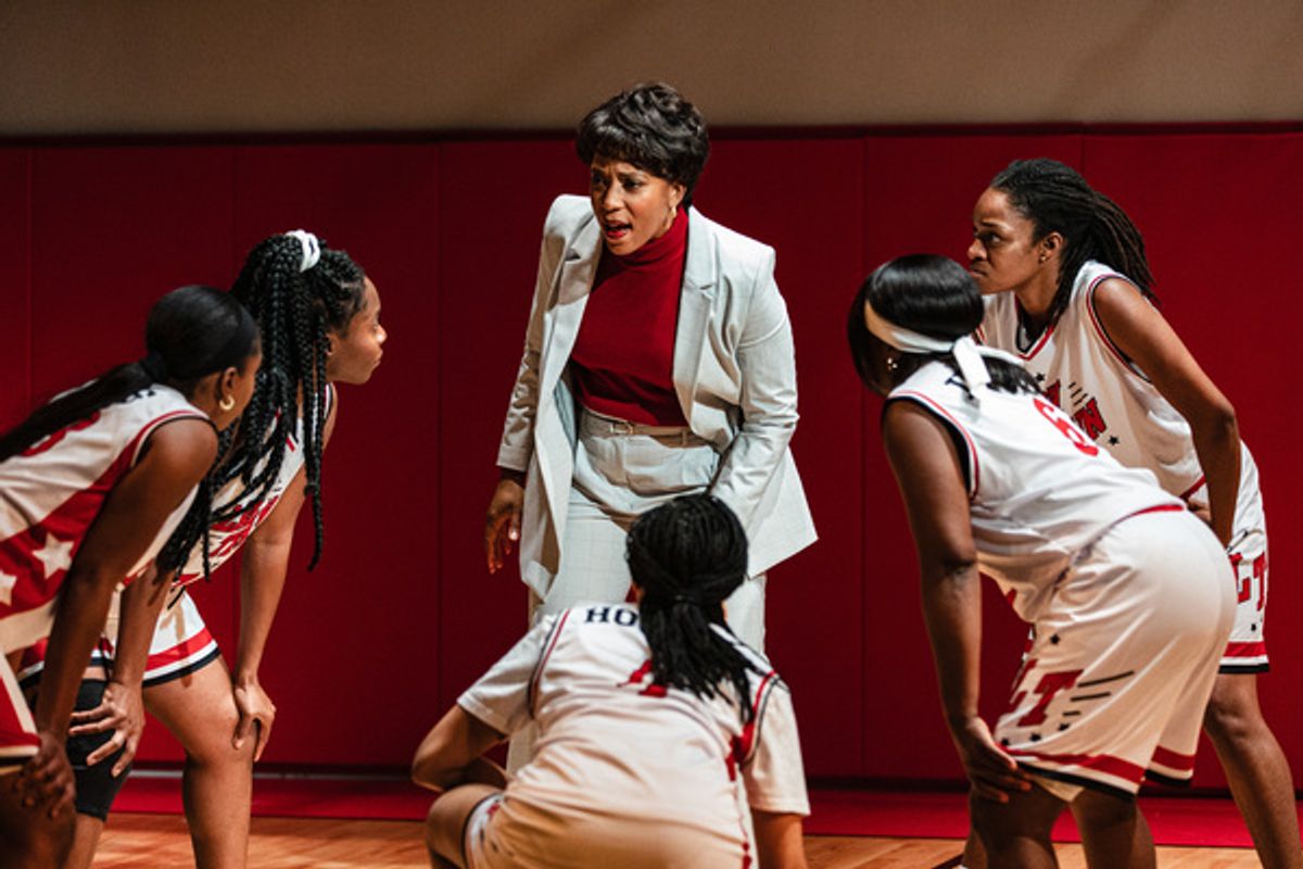 Christiana Clark and the cast of FLEX at 