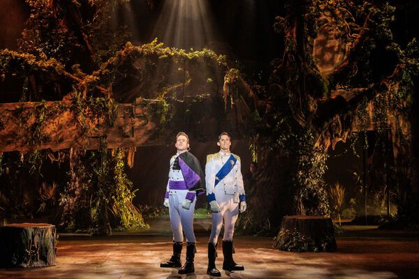 Shane Donovan as Rapunzel’s Prince and CJ Eldred  Photo