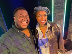 Jennifer Hudson and Kyle Ramar Freeman @ BroadwayWorld Jennifer Hudson and Kyle Ramar Freeman Photo