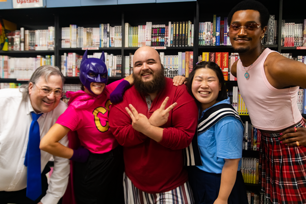 Photos: First Look at the Cast of COWL GIRL At Midtown Comics  Image