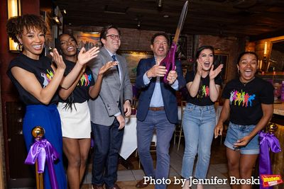 Holli' Conway, Leandra Ellis-Gaston, Ben Grossman, Kevin McCollum, Zoe Jensen, Ayla C Photo