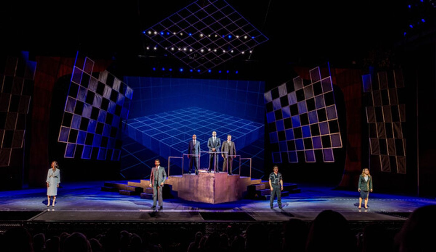 Photos & Video: First Look at Jessica Vosk, Taylor Louderman, Jarrod Spector & More in CHESS at The Muny  Image