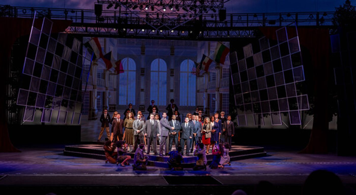 Photos & Video: First Look at Jessica Vosk, Taylor Louderman, Jarrod Spector & More in CHESS at The Muny  Image