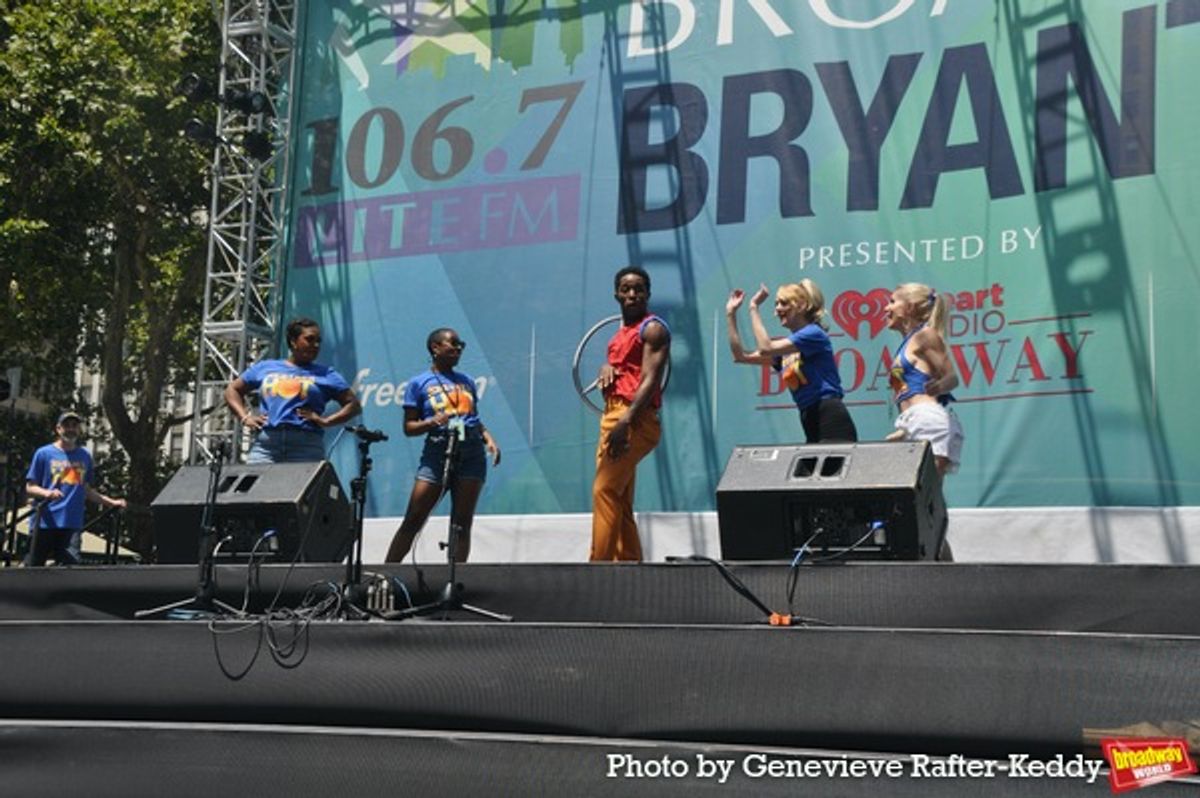 Raena White, TyNia Brandon, Jarvis B. Manning, Angie Schworer and Jenny Hill at 