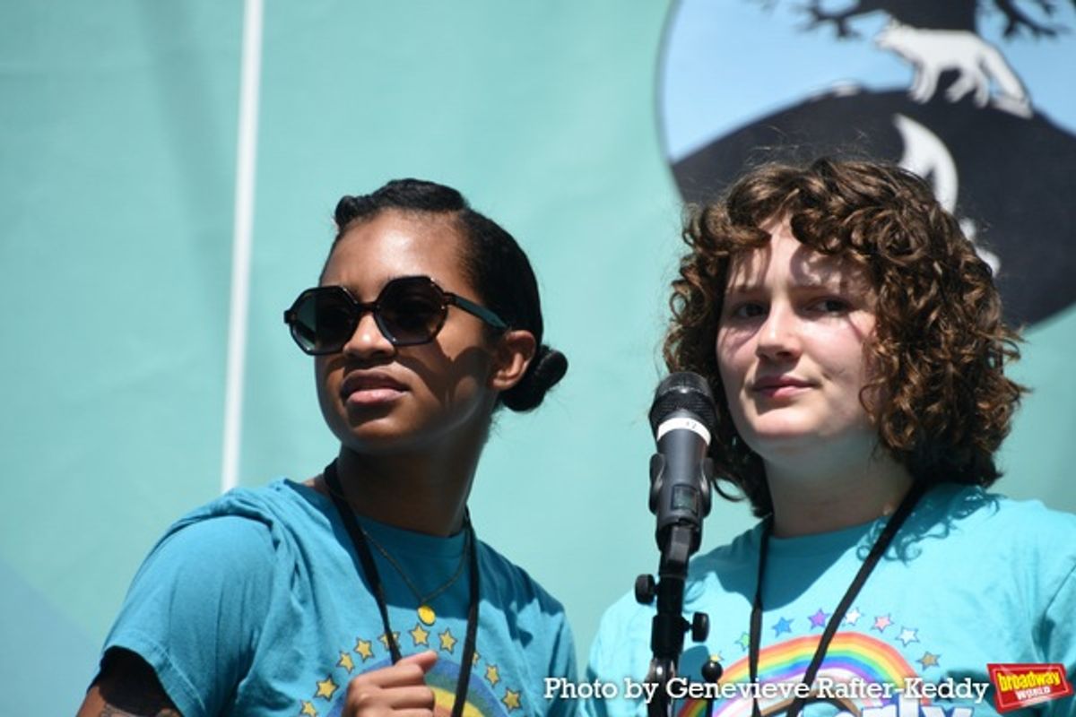 Olivia Hardy and Nina White at 