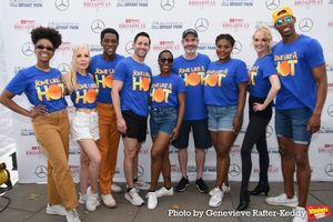 Kayla Pecchioni, Jenny Hill, Jarvis B. Manning, Ian Campayno, TyNia Brandon, Kevin Del Aguila, Raena White, Angie Schworer and Julius Williams @ BroadwayWorld Kayla Pecchioni, Jenny Hill, Jarvis B. Manning, Ian Campayno, TyNia Brandon, Kevin De Photo