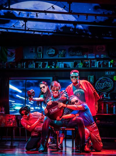 Oliver Tompsett and the Company of IN DREAMS Photo