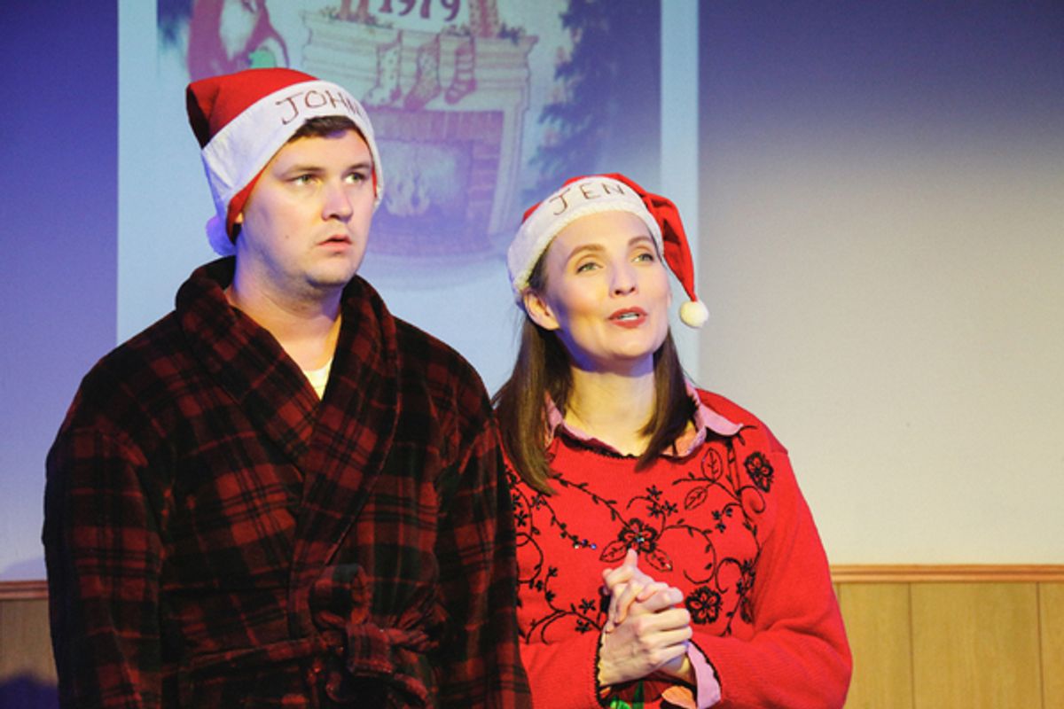 Jared Bugbee as John and Kristy Glass as Jen at 