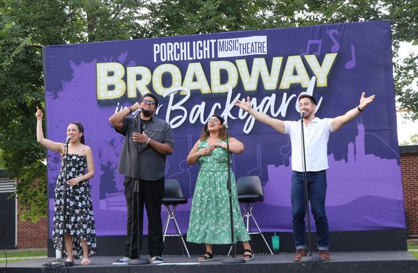 Desiree Gonzalez, Lorenzo Rush Jr, Lydia Burke and Adrian Aguilar Photo