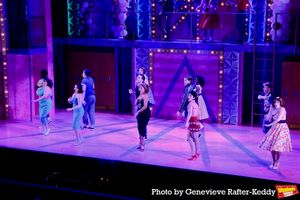 The Cast of Grease that includes-Jake Got, Ellie Smith, Allie Re, Mike Binderman, Ian Photo