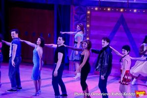 Matthew Drinkwater, Sophie Hardy, Jake Goz, Ellie Smith, Mike Binderan and Allie Re Photo