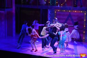 The Cast of Grease that includes-Jake Got, Ellie Smith, Allie Re, Mike Binderman, Ian Photo