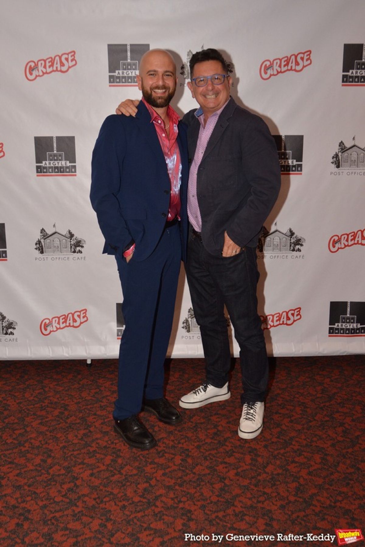 Eugenio Contenti (Director/Choreographer( and Evan Pappas (Artistic Director) at 