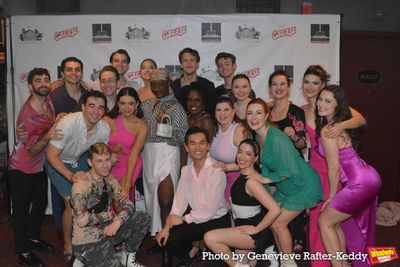 The Cast of Grease that includes -Jake Goz, Ellie Smith Allie Re, Mike Bindeman, Ian  Photo