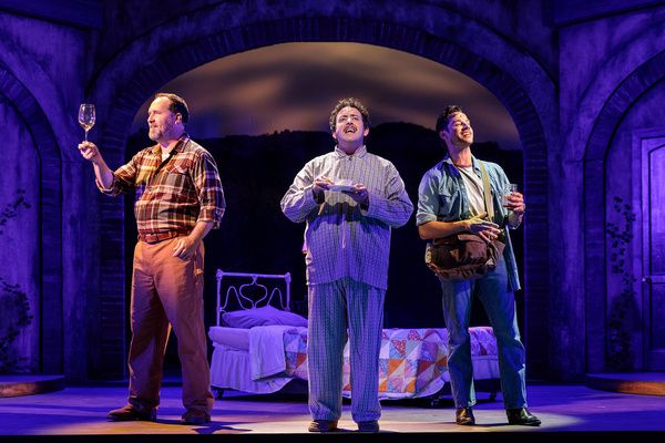 T.J. Mannix (Jim Barrett), Louis Pardo (Steven Spurrier) & Patrick Ortiz (Gustavo Bra Photo
