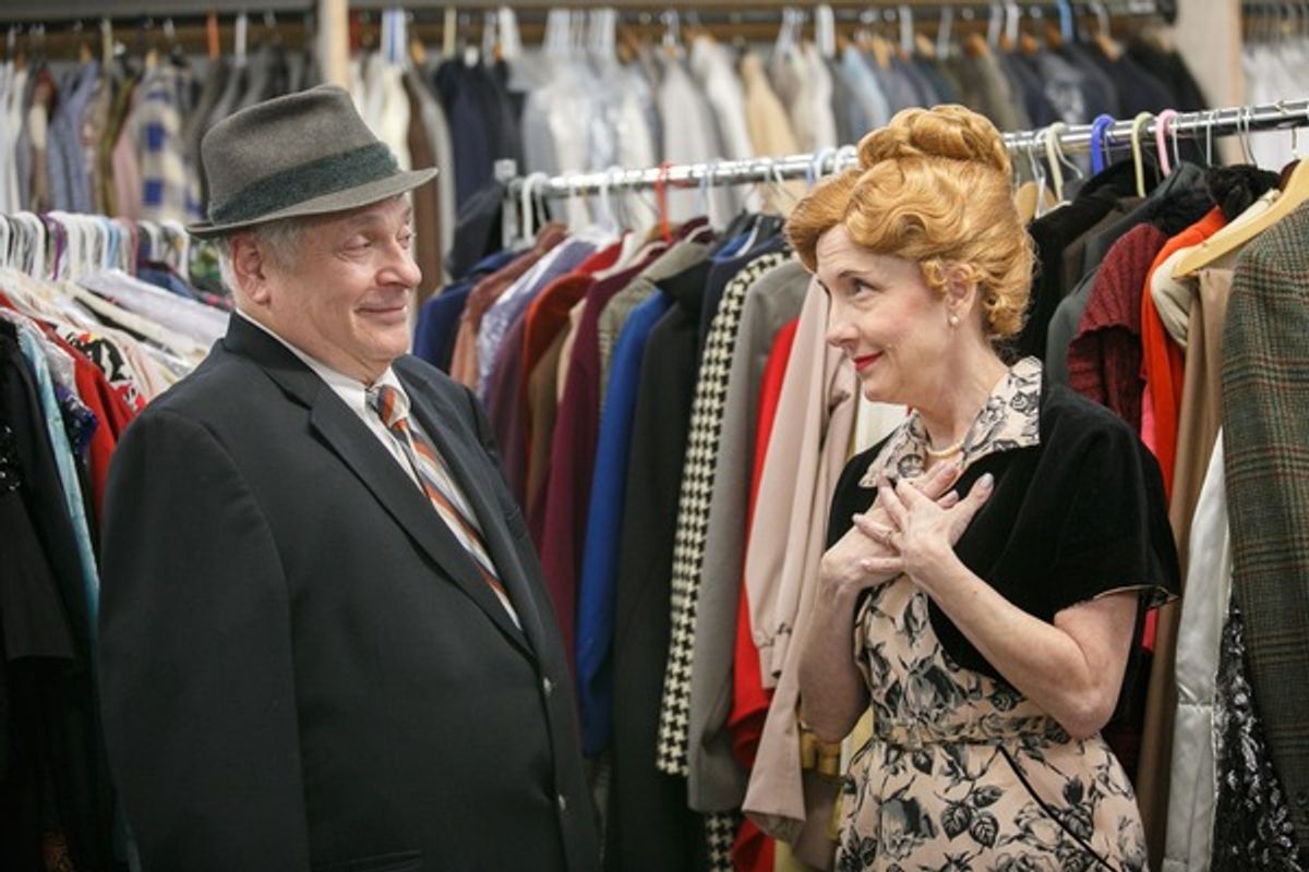 Richard (Marty Feldman) and Charlotte (Alison Boole) at 