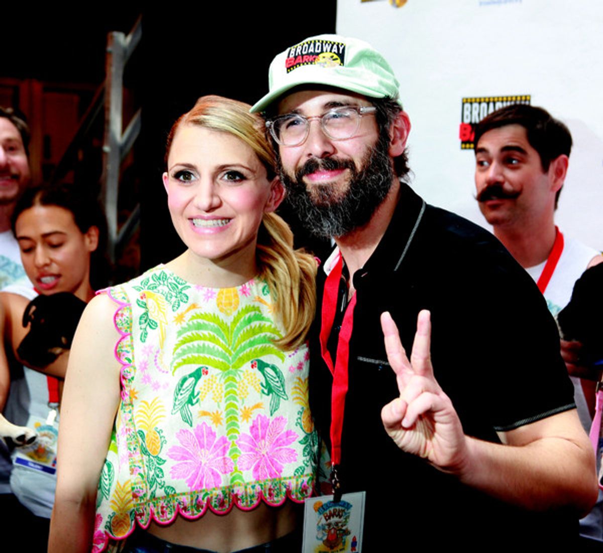 Annaleigh Ashford and Josh Groban at 