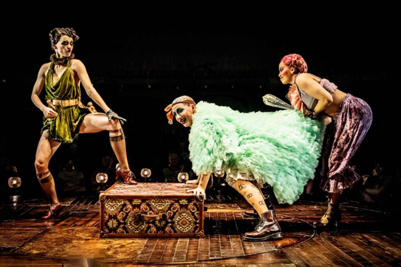 Photos: See New Images of Maude Apatow & Mason Alexander Park in CABARET at the Kit Kat Club  Image