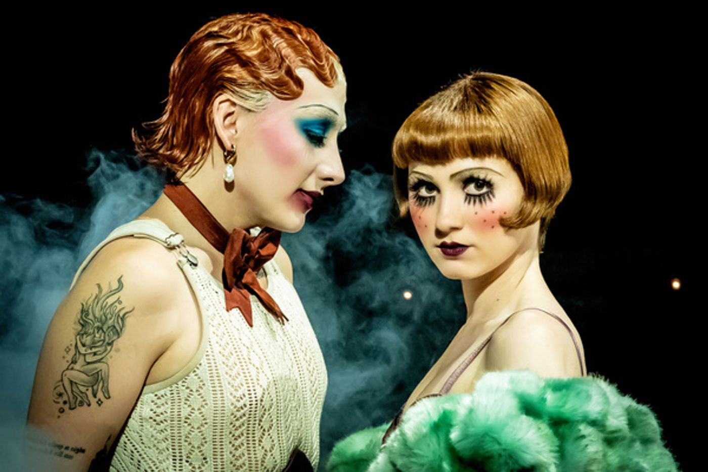 Photos: See New Images of Maude Apatow & Mason Alexander Park in CABARET at the Kit Kat Club  Image