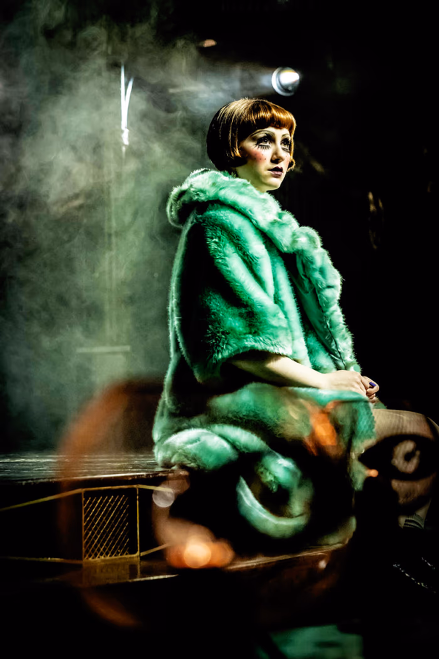 Photos: See New Images of Maude Apatow & Mason Alexander Park in CABARET at the Kit Kat Club  Image