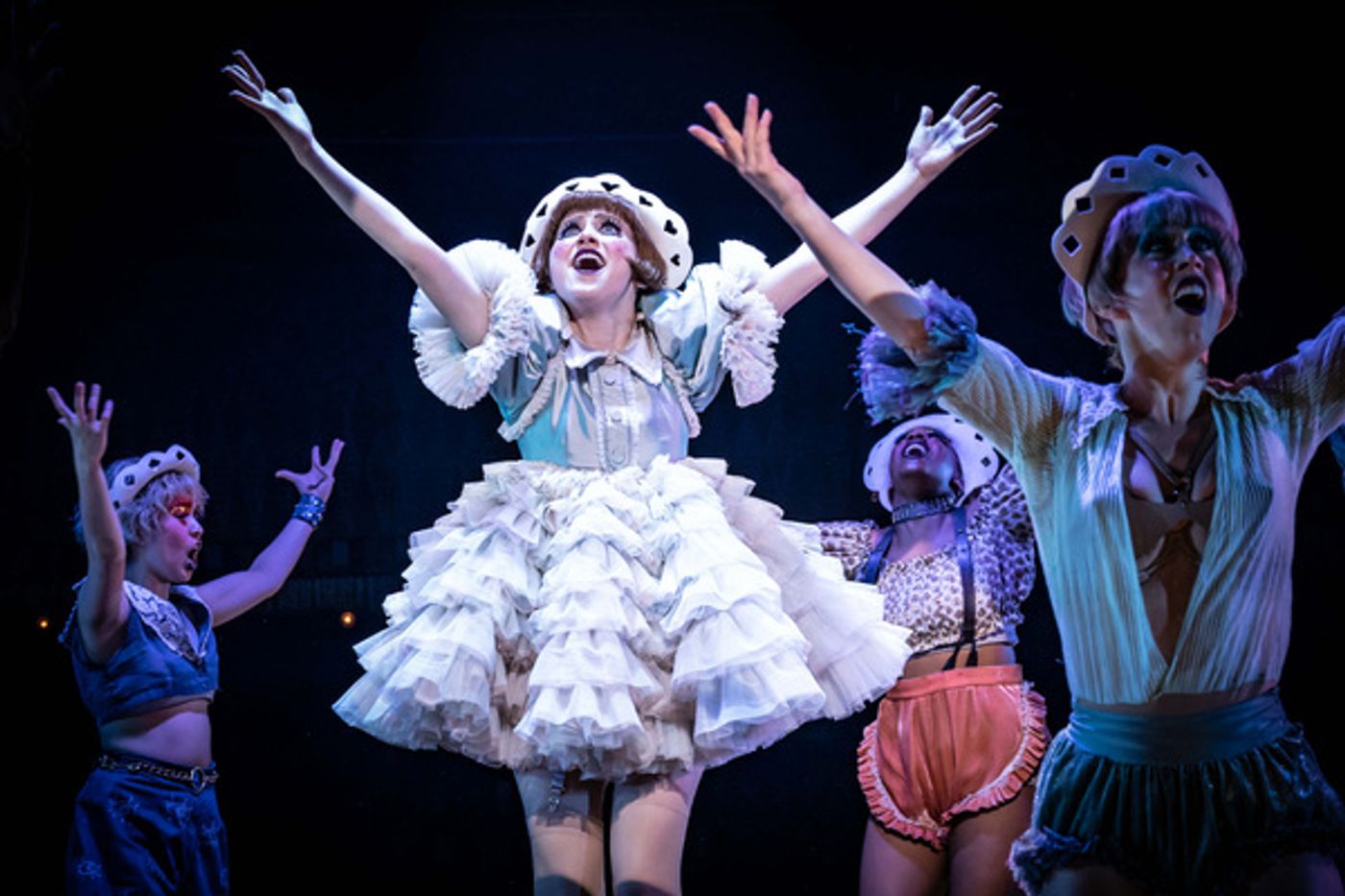 Photos: See New Images of Maude Apatow & Mason Alexander Park in CABARET at the Kit Kat Club  Image