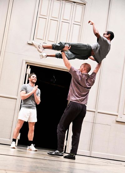 Andrew Wilson, Rowan Ian Seamus Magee, Hiran Abeysekera Photo