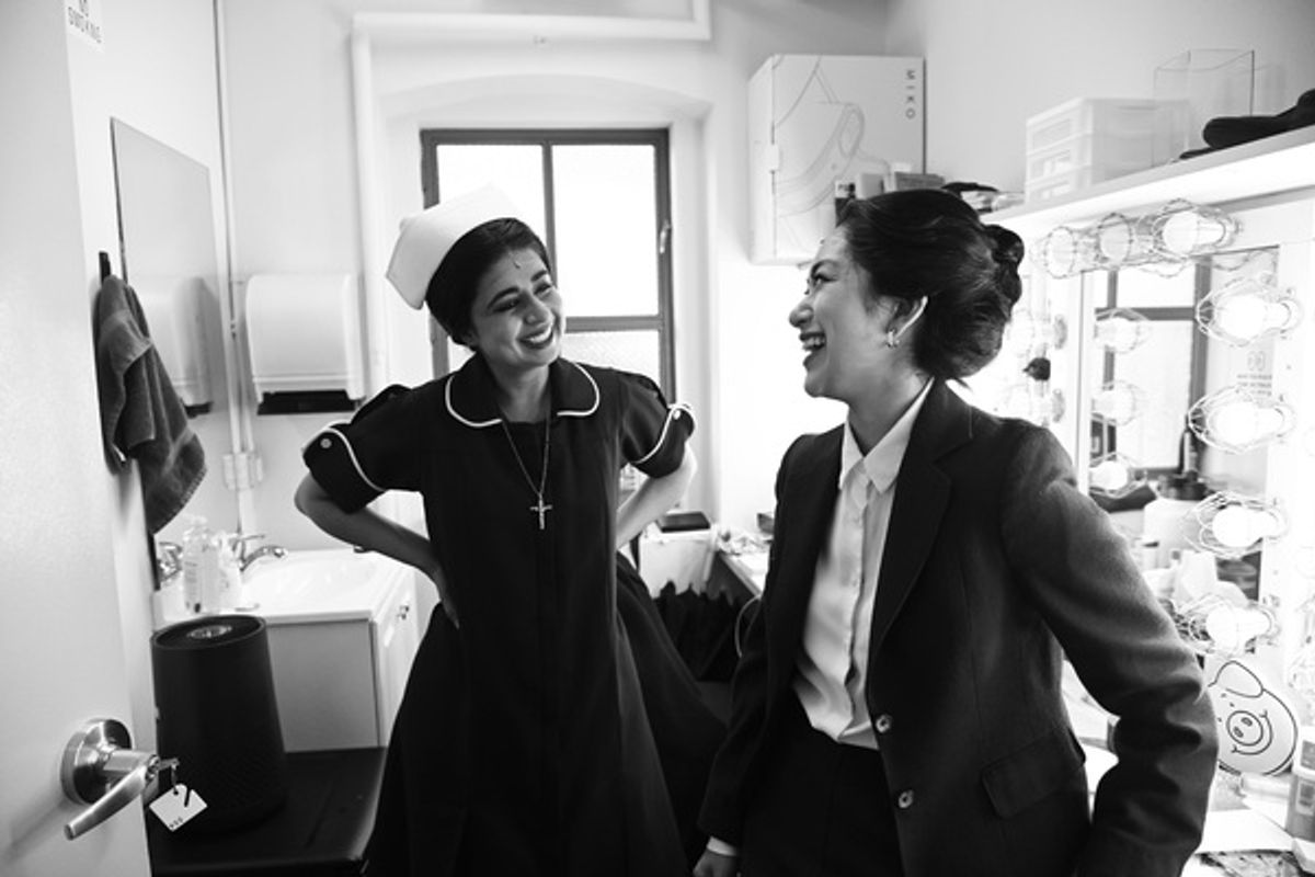 Mahira Kakkar, Kirstin Louie at 