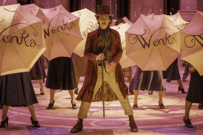 Video: Watch Timothée Chalamet in the WONKA Movie Musical Trailer  Image