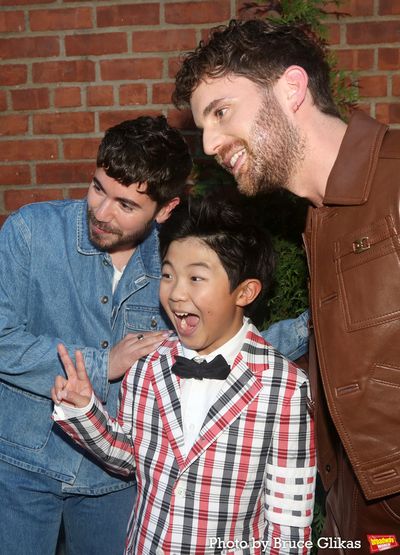 Noah Galvin, Alan Kim and Ben Platt Photo