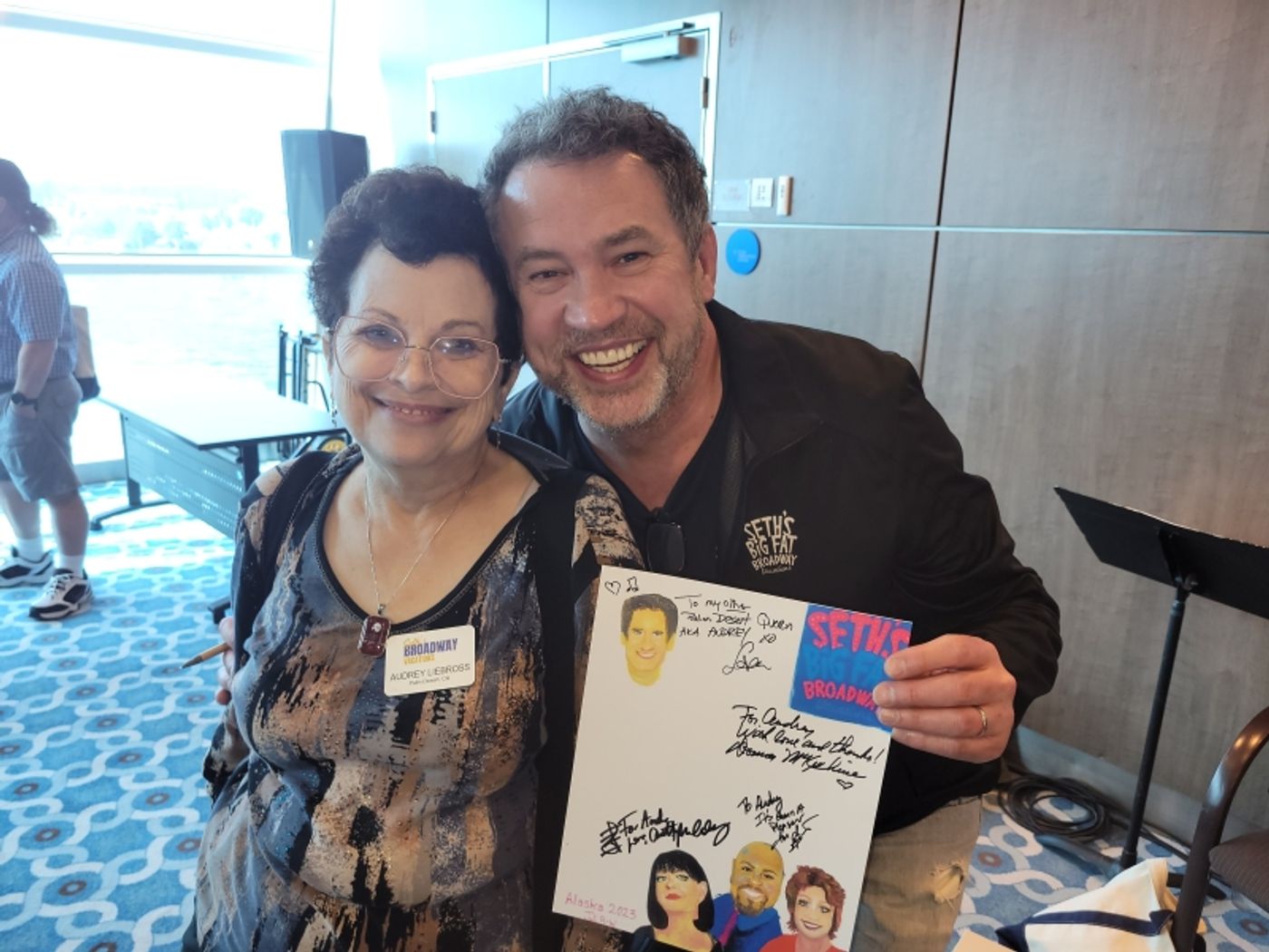 Feature: A Fabulous Cruise to Alaska with Seth Rudetsky on the Celebrity Solstice.  Image