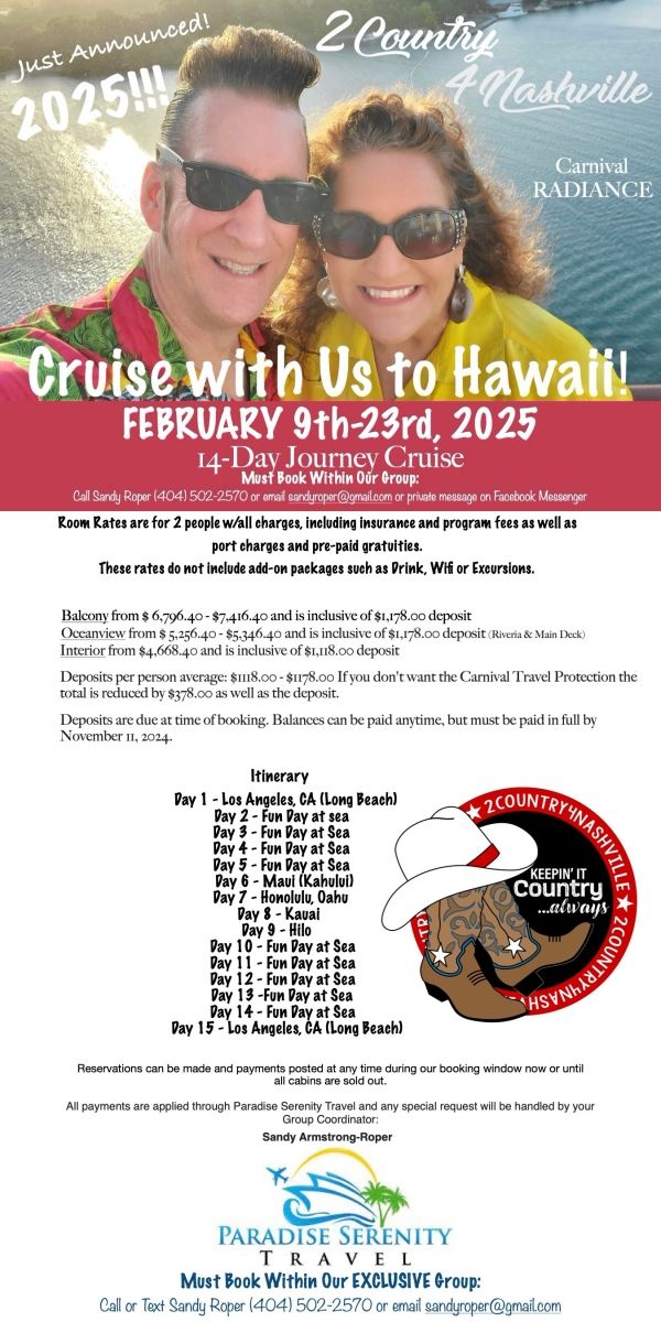 Feature: 2COUNTRY4NASHVILLE at JJ's Grill Fort Smith  Image