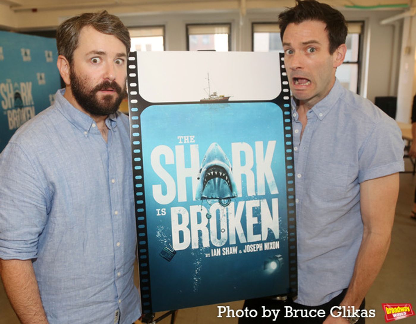 Photos: THE SHARK IS BROKEN Cast Meet the Press  Image