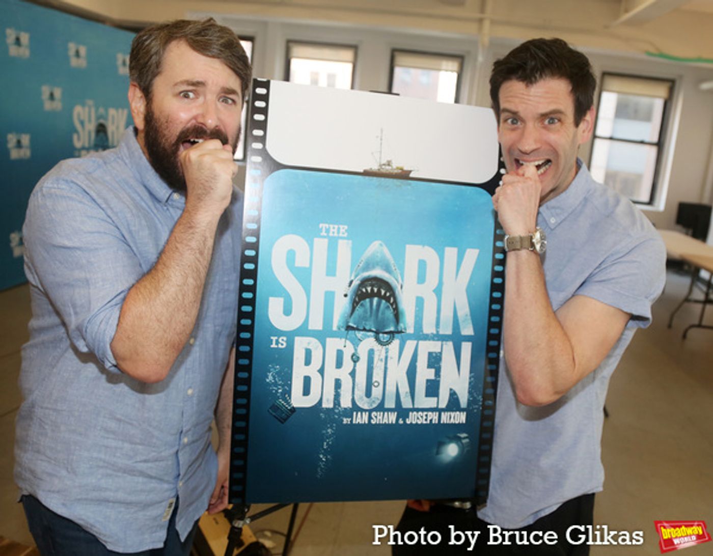 Photos: THE SHARK IS BROKEN Cast Meet the Press  Image