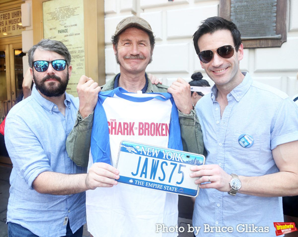 Alex Brightman, Ian Shaw and Colin Donnell  at 