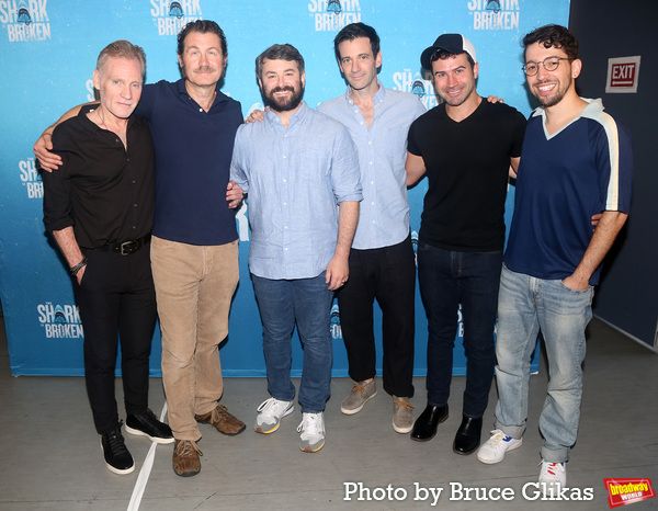Peter Bradbury, Ian Shaw, Alex Brightman, Colin Donnell, Stephen Dexter and Coby Getz Photo