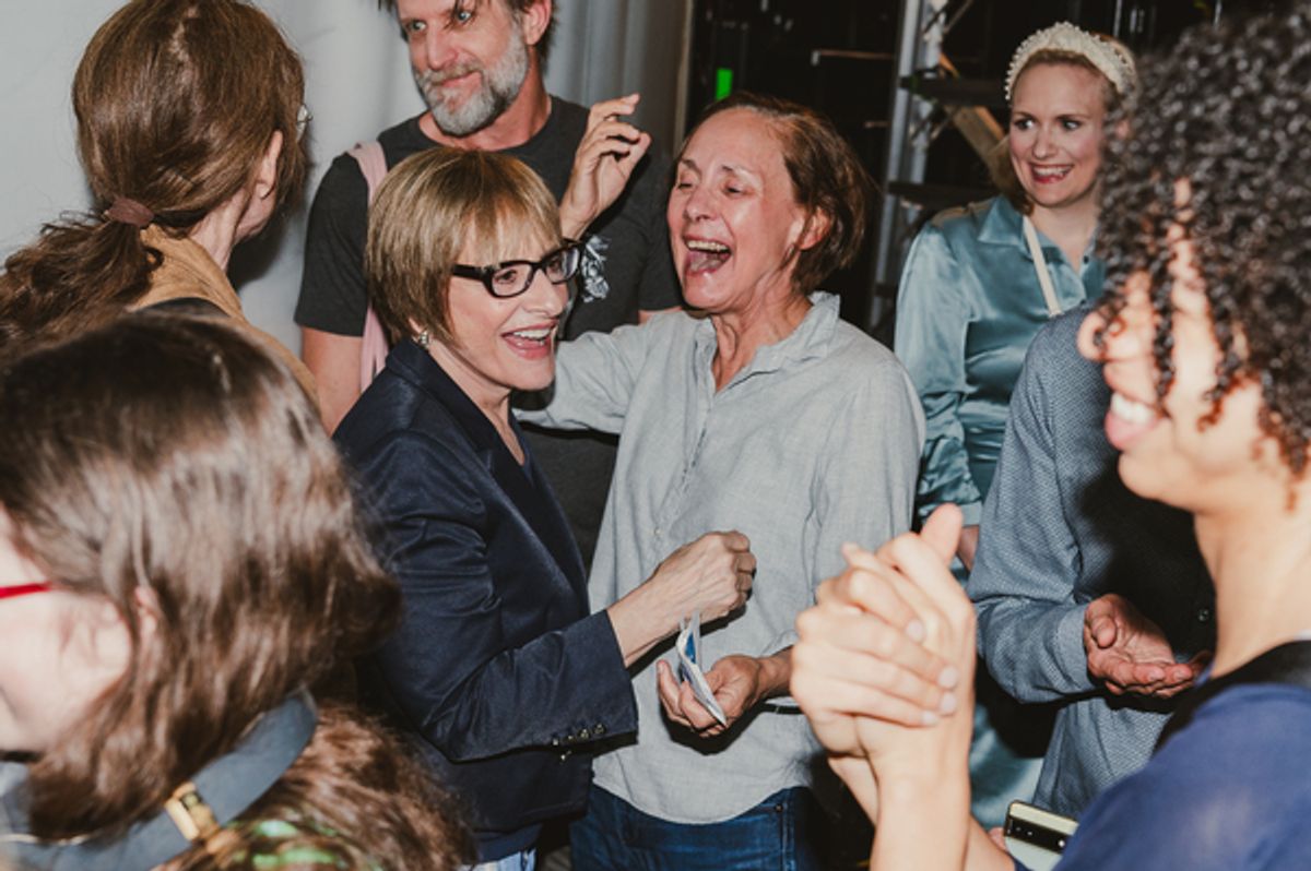 Patti LuPone, Laurie Metcalf at 