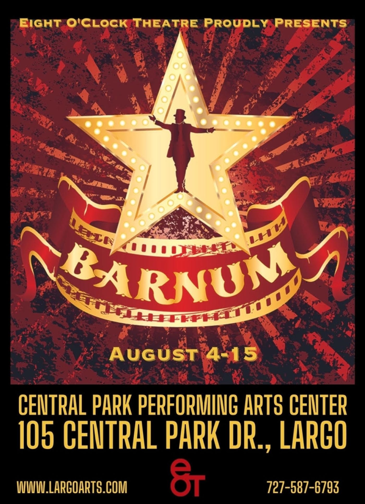 Previews: BARNUM at Eight O'Clock Theatre  Image