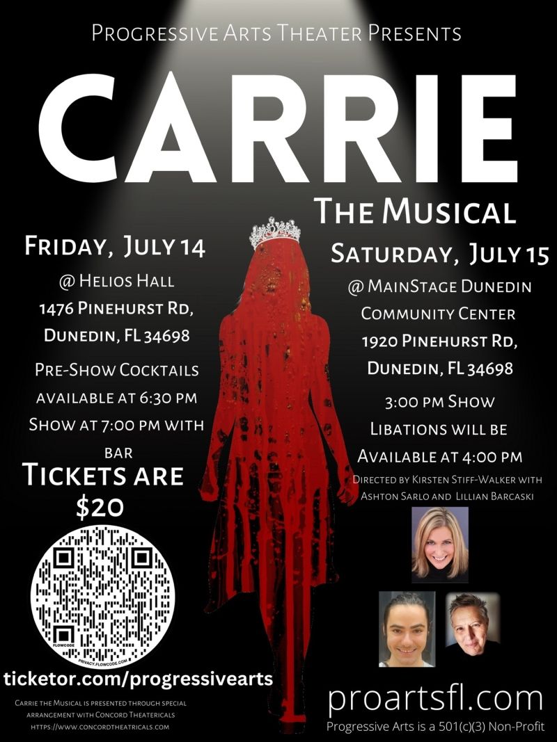 Previews: CARRIE THE MUSICAL at Progressive Arts  Image