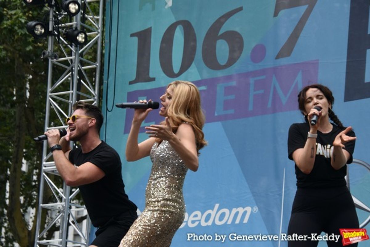 Constantine Rousouli, Nicole Parker and Lindsay Heather Pearce at 