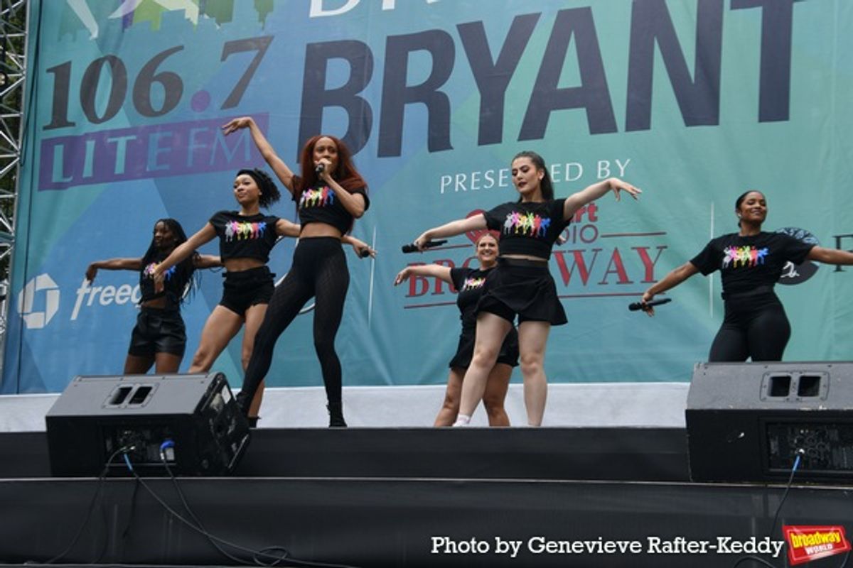 Leandra Ellis-Gaston, Holli' Conway, Hailee Kaleem Wright, Bella Coppola, Zoe Jensen and Taylor Iman Jones at 