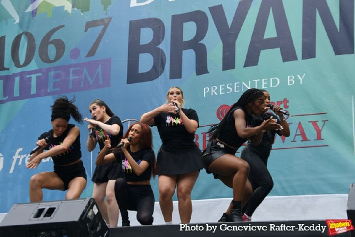 Zoe Jensen, Holli' Conway, Hailee Kaleem Wright, Bella Coppola, Leandra Ellis-Gaston and Taylor Iman Jones at 