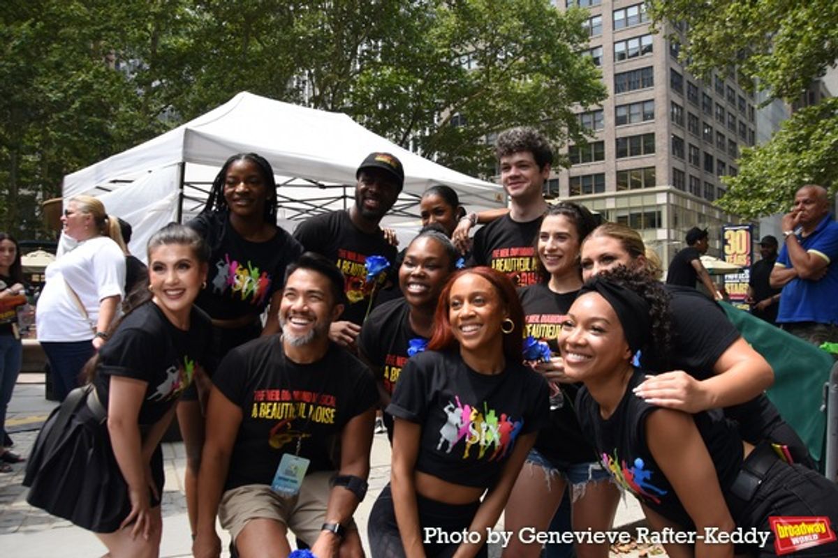 Cast Members of Six The Musical and Neil Diamond Musical A Beautiful Noise  at 