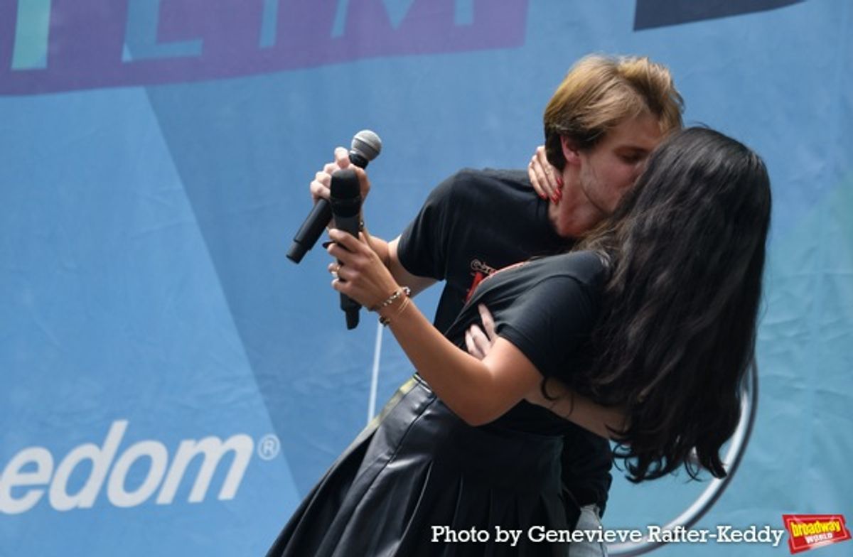 Courtney Reed and John Cardoza  at 