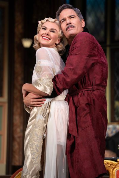 Laura Bell Bundy (Sylvia) and Eric McCormack (Beau)
 Photo