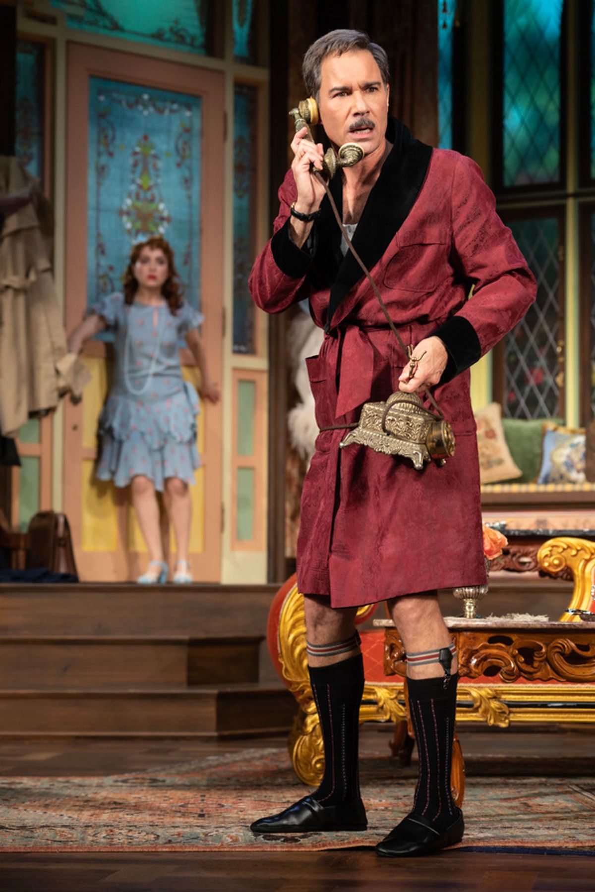 Dana Steingold (Dierdre) and Eric McCormack (Beau)
 at 