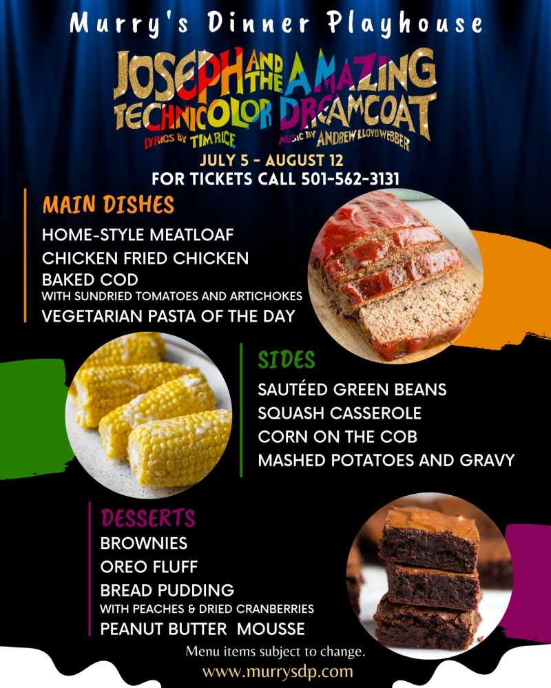 Review: JOSEPH AND THE AMAZING TECHNICOLOR DREAMCOAT at Murry's Dinner Playhouse  Image